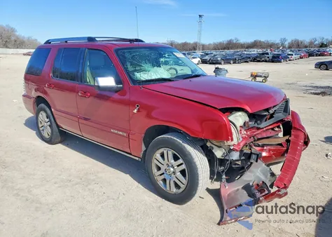 2007 Mercury Mountaineer Premier из США, поврежденный, VIN 4M2EU38E27UJ03588